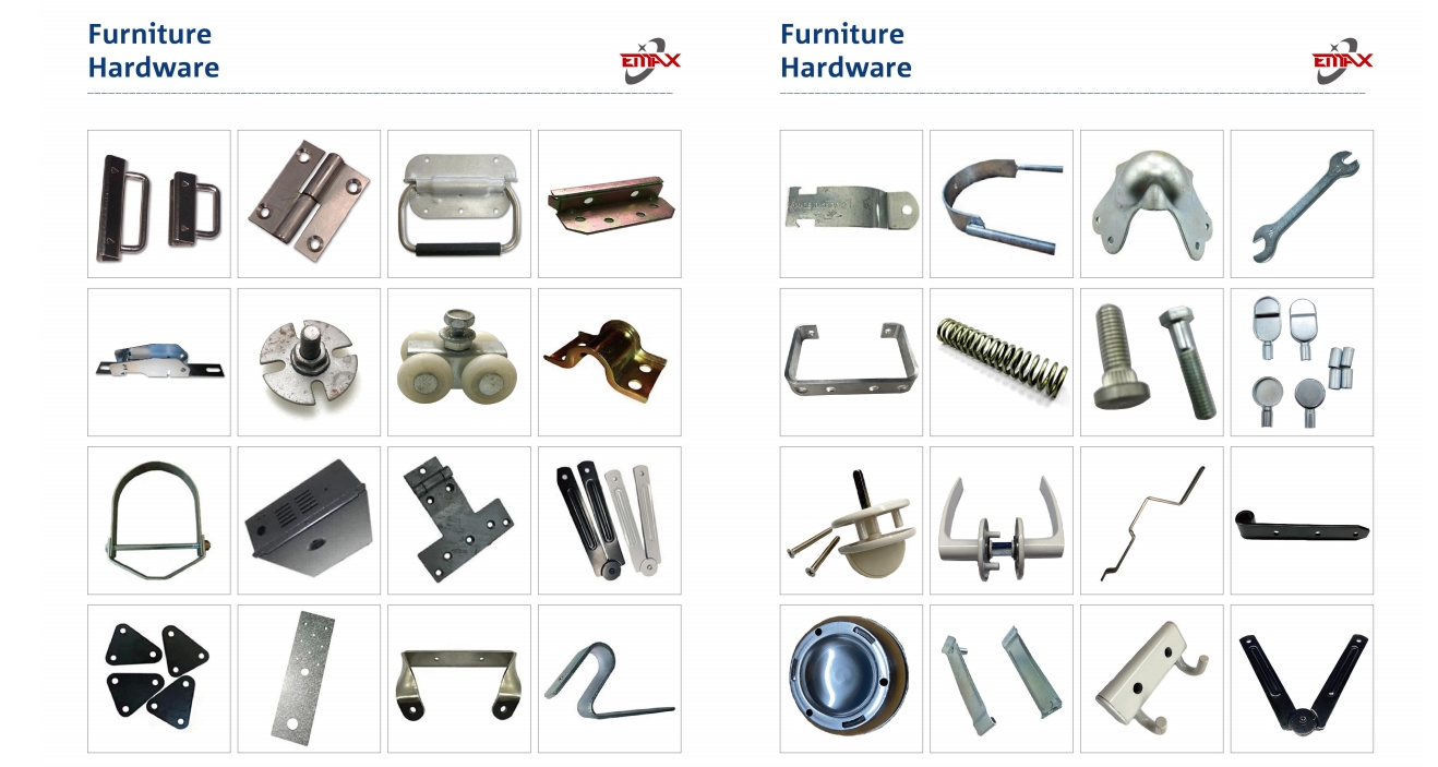 Welche drei Arten von Beschlägen gibt es?