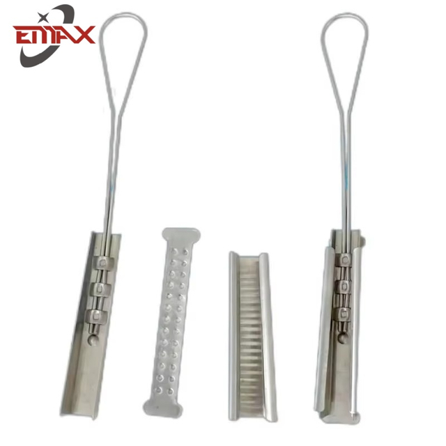  Edelstahl -Kabelklemme Aluminiumkeilanker