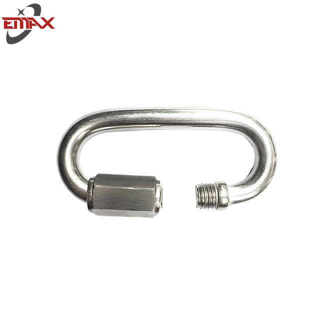 Robuste, D-förmige Schnellverbindungen aus Edelstahl für Rigging