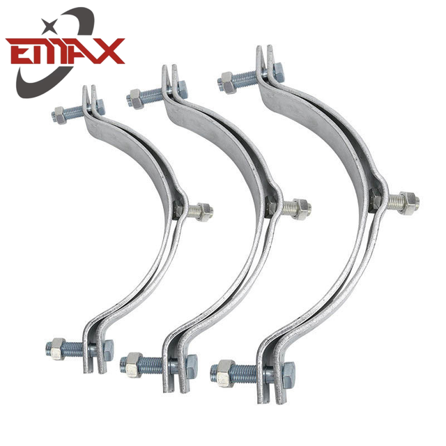 Pole Faserkabelklemme Elektrisches Stromanpassungskabel umarmt Hoop