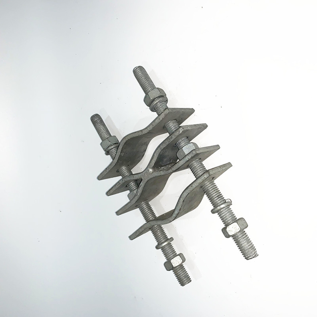 Heiße Dip verzinkte Metallkabelklemme Stahlrohranschläge