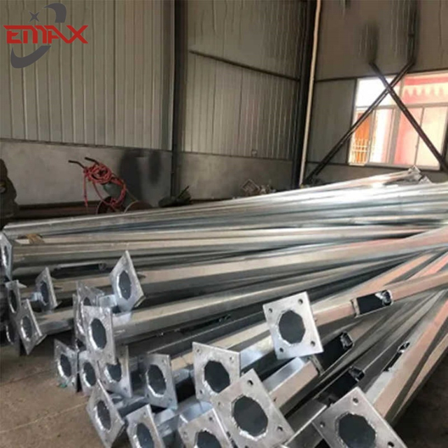 Verzinkte Stahlstraßenbeleuchtungsstangen