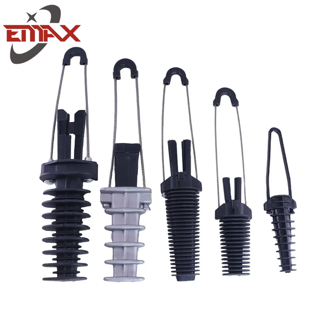 Federung verankerte Sackgasse Klemme Plastik Aluminiumspannung Flachklemme