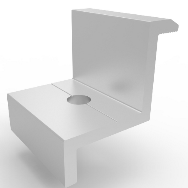 PV -Modul Aluminium Stehende Nahtmontageklemme