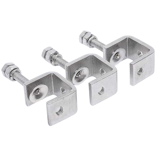 Verstellbare C-Kanal-Strebenklemme für die Stahlträgermontage