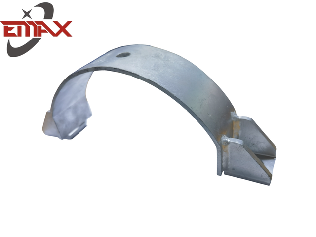 Maßgeschneiderte, feuerverzinkte, halbrunde Verbindungselemente aus geschweißtem Metall