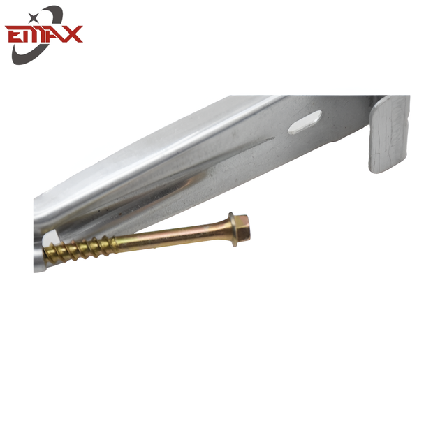 Robuste verzinkte Dachrinnenaufhänger mit Schnellschraube und Clip