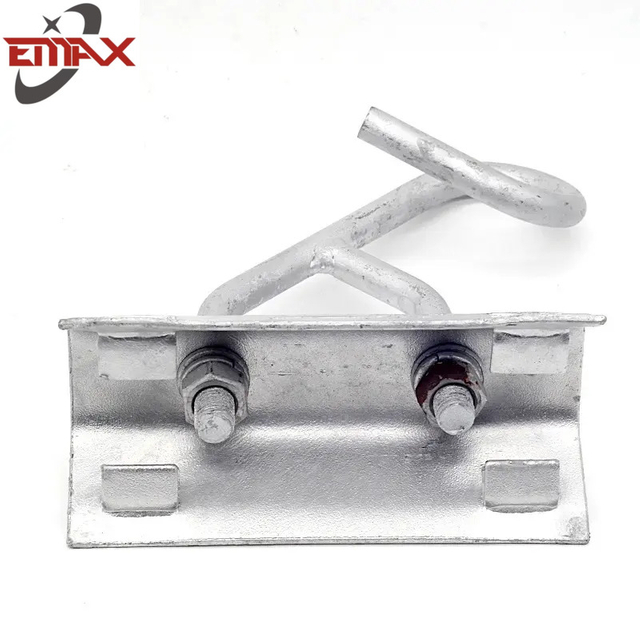 Oberleitungs-Hardware C-Typ-Aluminiumlegierungs-Masthalterung mit Haken