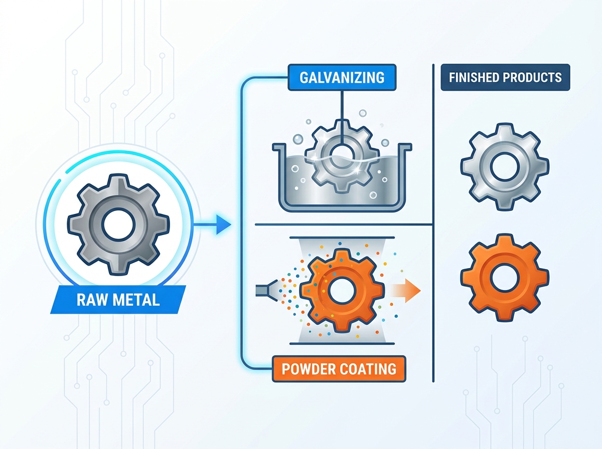 Industrielles Verfahren zur Oberfl&auml;chenveredelung von Metallen